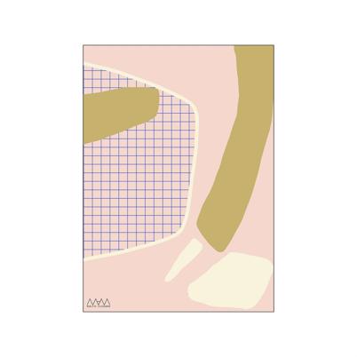 Poster and Frame MAM Plakat Abstract Gold 30 x 40 cm